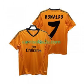 Camisolas de futebol Real Madrid CRISTIANO RONALDO 7 2013 2014 Retro Equipamento 3ª Manga Curta